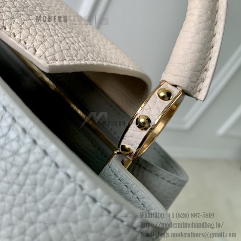 Louis Vuitton Capucines MM Handbag M21296 Mini in Elegant Leather