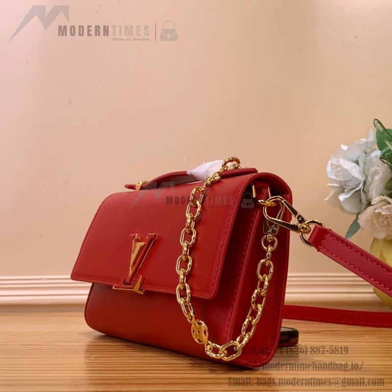 Wallet On Chain Capucines Red Bag M12405