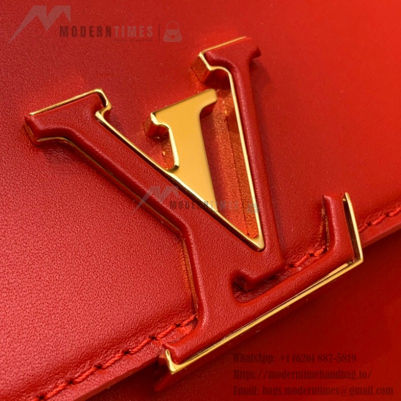 Wallet On Chain Capucines Red Bag M12405