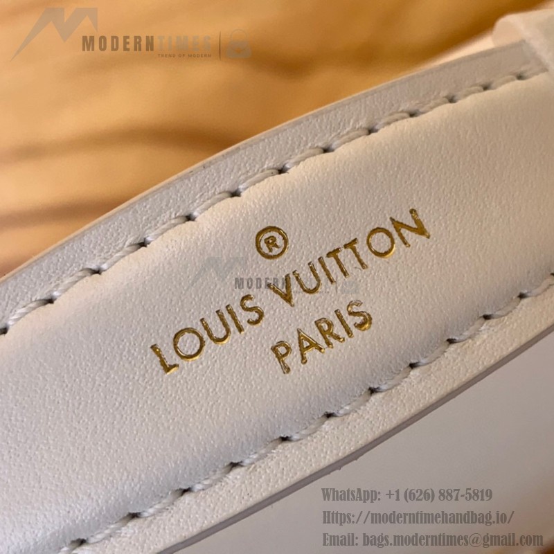 Louis Vuitton Wallet On Chain Capucines M12265 White Replica