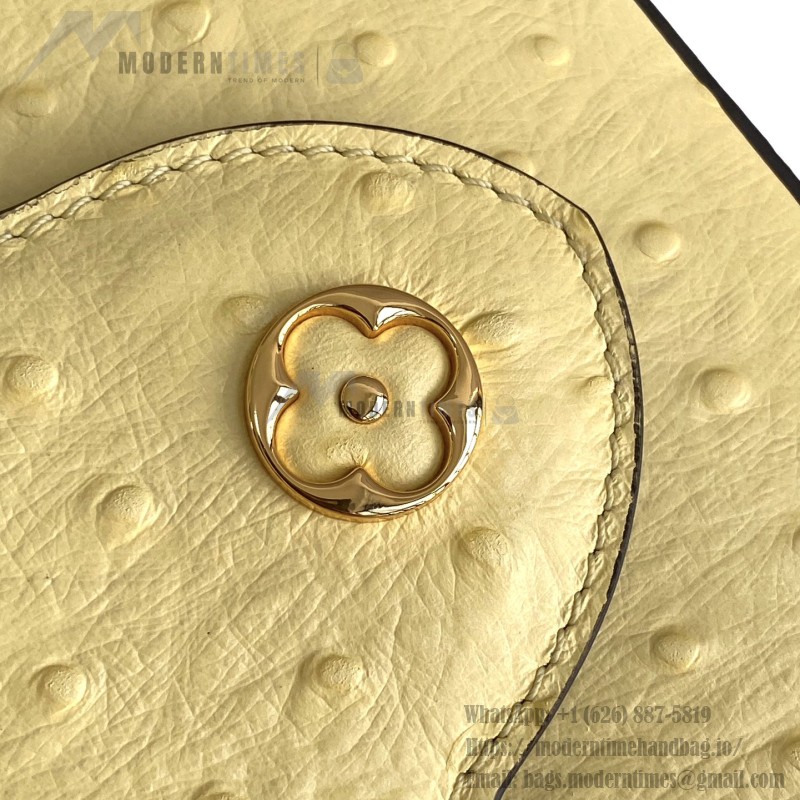 Louis Vuitton Capucines BB Yellow Custom Taurillon Leather Handbag M24713 M24714