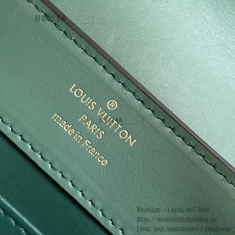 Louis Vuitton Capucines Green Lizard Replica Handbag M98156 M98177