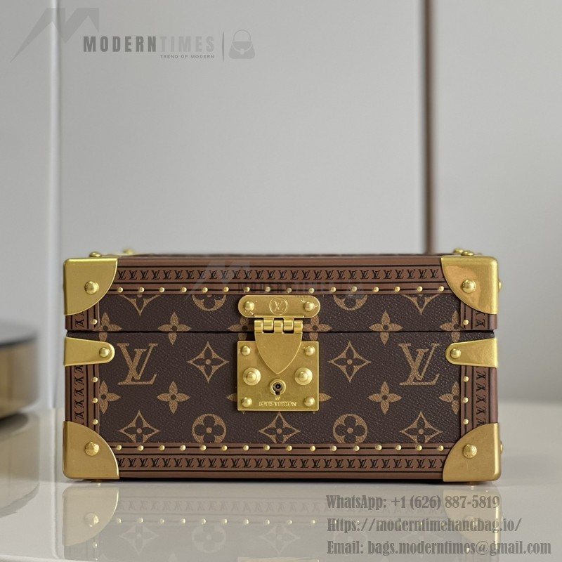 Louis Vuitton M20292 Jewelry Trunk Monogram Pink Interior