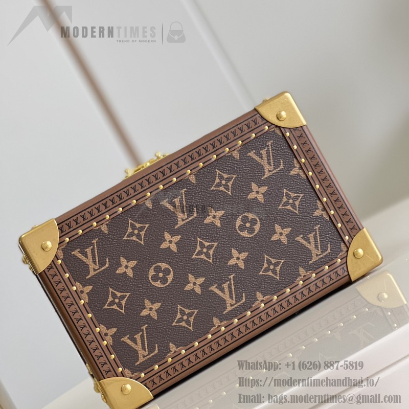 Louis Vuitton M20292 Jewelry Trunk Monogram Pink Interior
