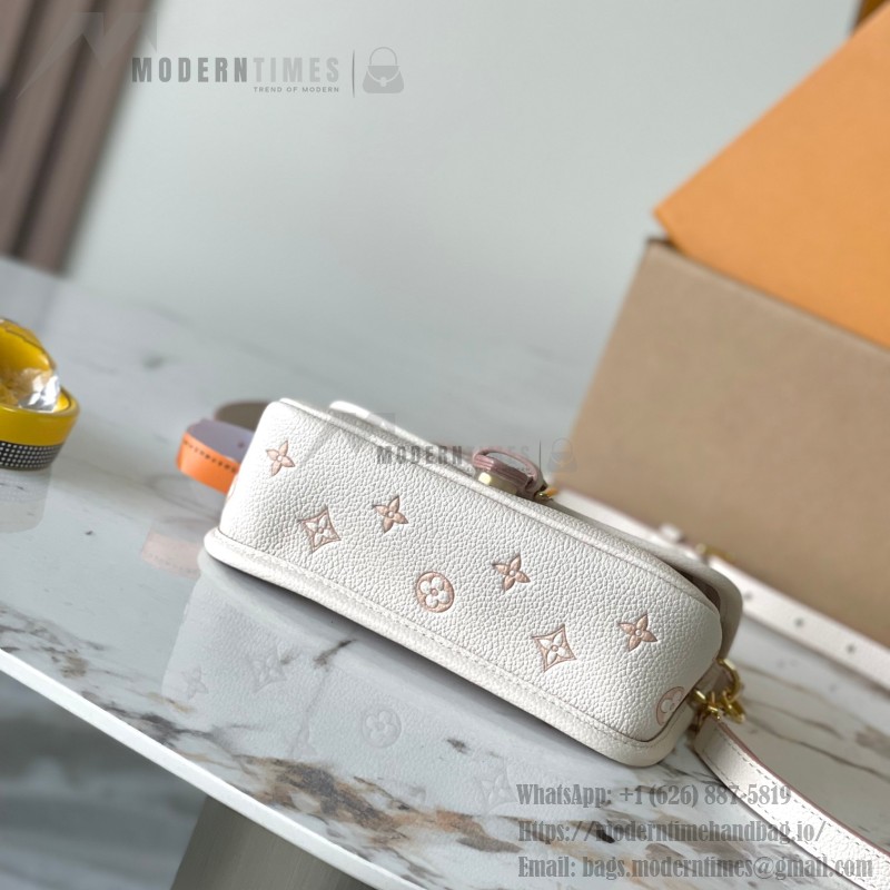 Louis Vuitton Nano Diane M13642 Replica Handbag with MB163c Chip and Original Leather
