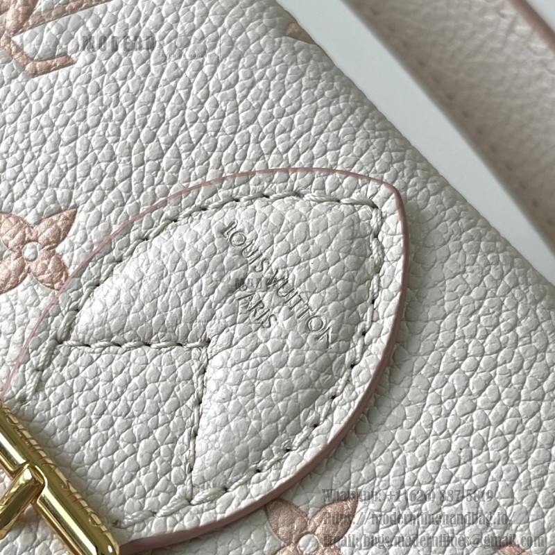 Louis Vuitton Nano Diane M13642 Replica Handbag with MB163c Chip and Original Leather