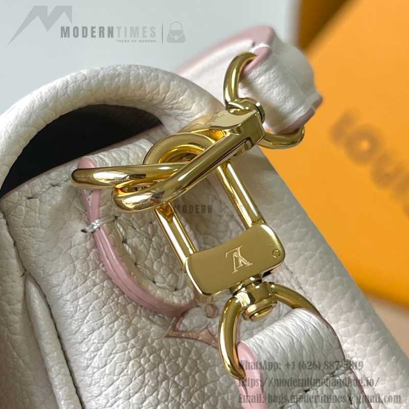 Louis Vuitton Nano Diane M13642 Replica Handbag with MB163c Chip and Original Leather