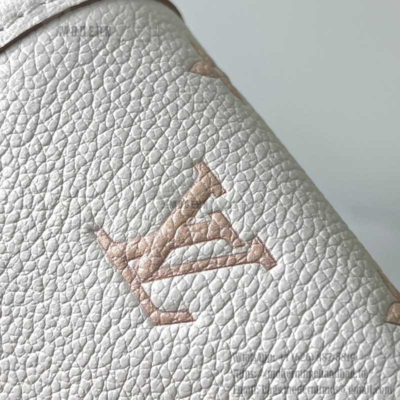 Louis Vuitton Nano Diane M13642 Replica Handbag with MB163c Chip and Original Leather