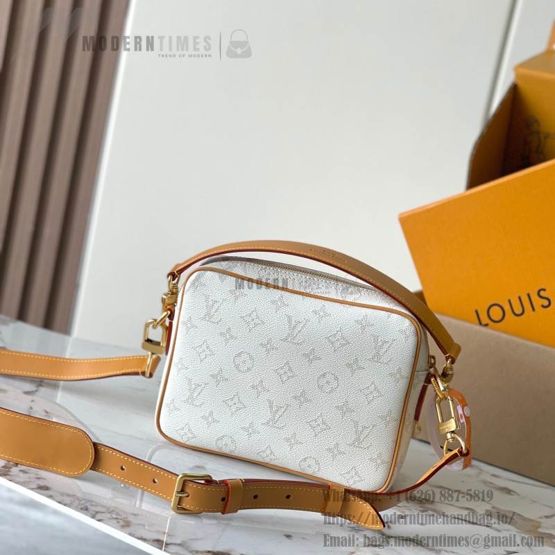 Louis Vuitton NIL Handbag M14682 White with MB163c Chip