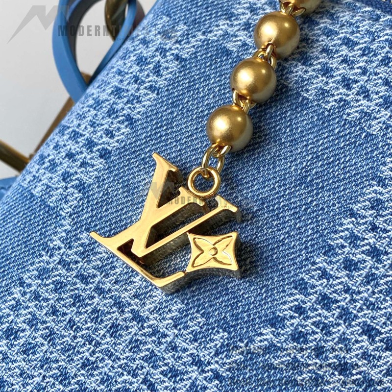 Replica Louis Vuitton Vagabond Hobo N00202 Denim – Premium MB163c Version