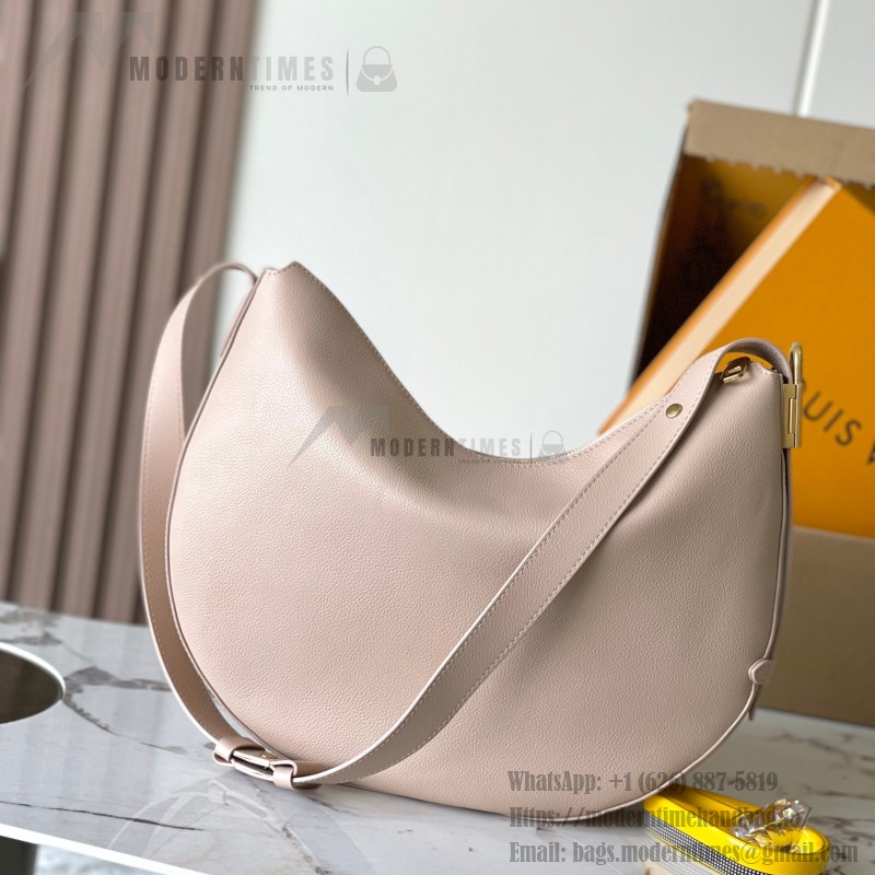 Louis Vuitton Low Key Cookie Medium Handbag – Black Apricot Brown – MB163C Chip