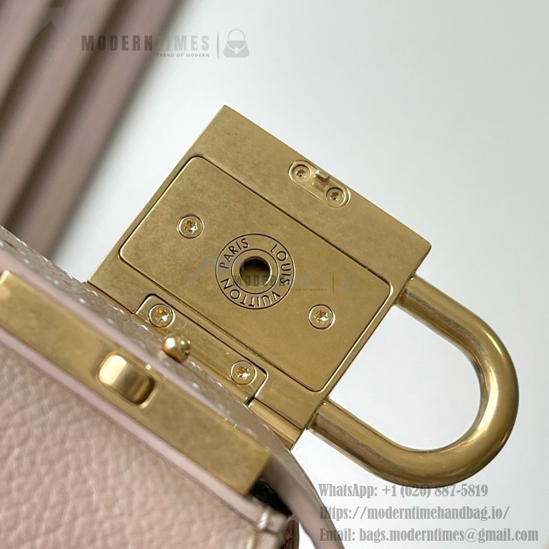 Louis Vuitton Low Key Cookie Medium Handbag – Black Apricot Brown – MB163C Chip