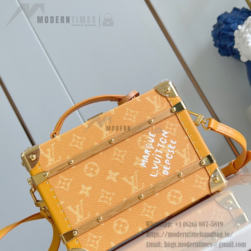Louis Vuitton Handle Trunk M12458 – Monogram Heritage Canvas Handbag
