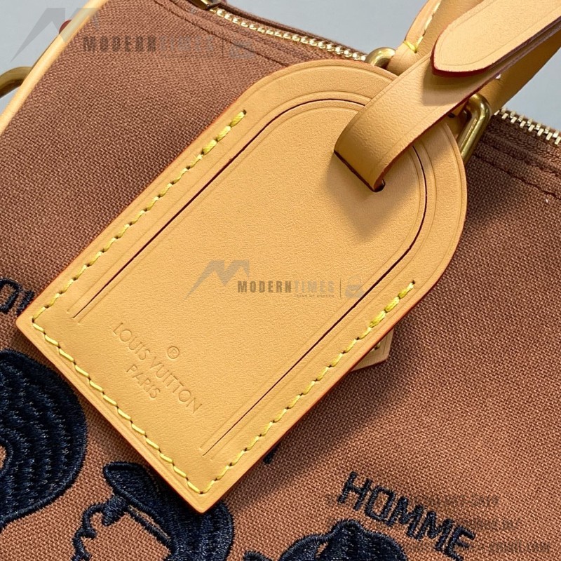 Louis Vuitton Speedy 25 Brown Pillow Bag M15218 Pharrell x Nigo