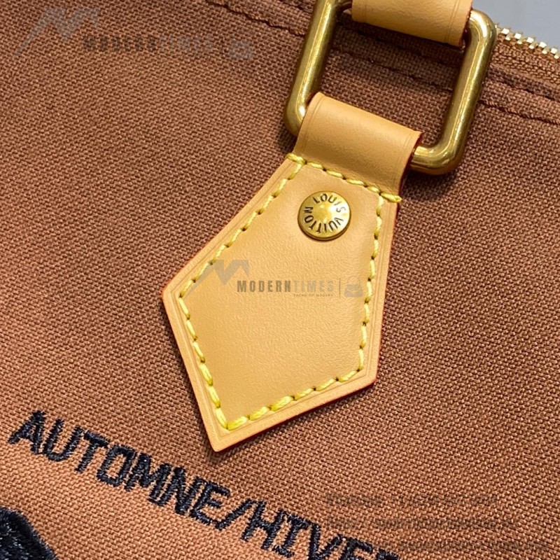Louis Vuitton Speedy 25 Brown Pillow Bag M15218 Pharrell x Nigo