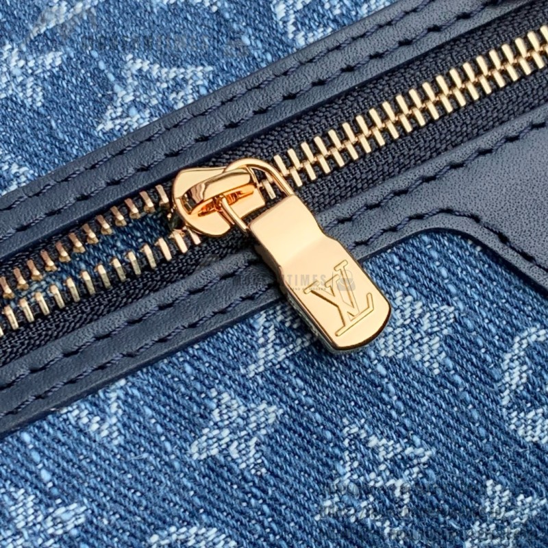Louis Vuitton Neverfull MM M14856 Blue Epi Wave Leather Replica Handbag