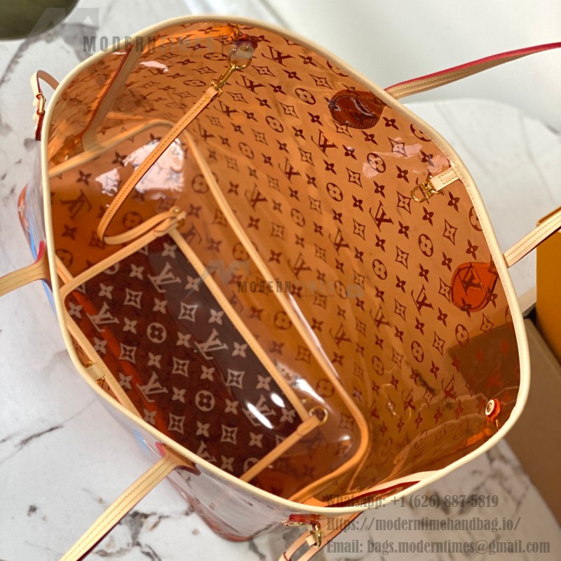 Louis Vuitton Neverfull GM Monogram Transparent PVC M14488 Replica