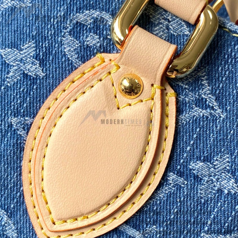 Louis Vuitton OnTheGo PM M14633 Denim Canvas Replica Handbag