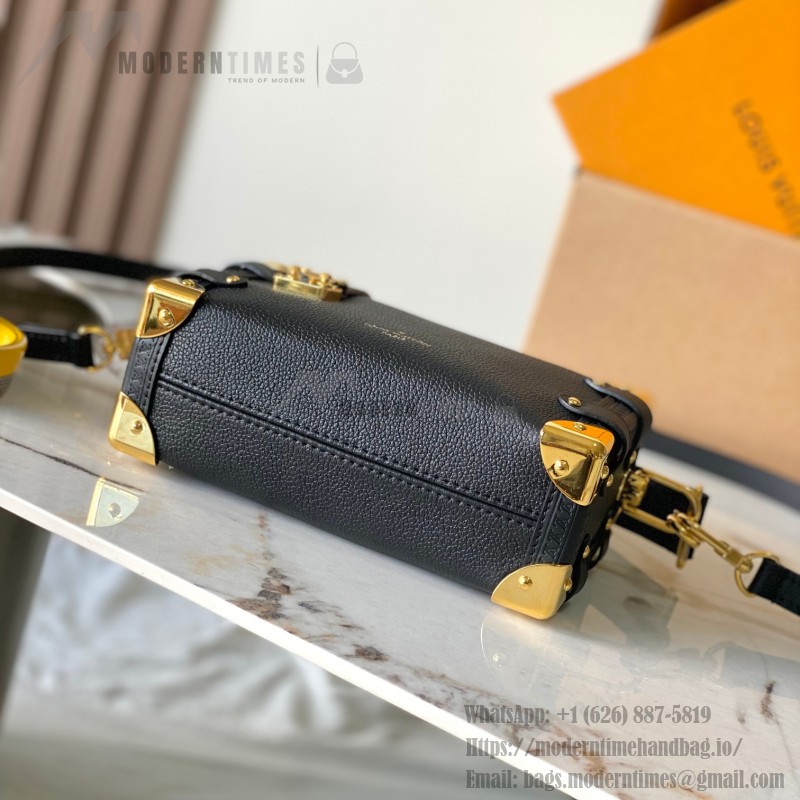Louis Vuitton Side Trunk M23817 Small Handbag with MB163c Chip in Original Leather