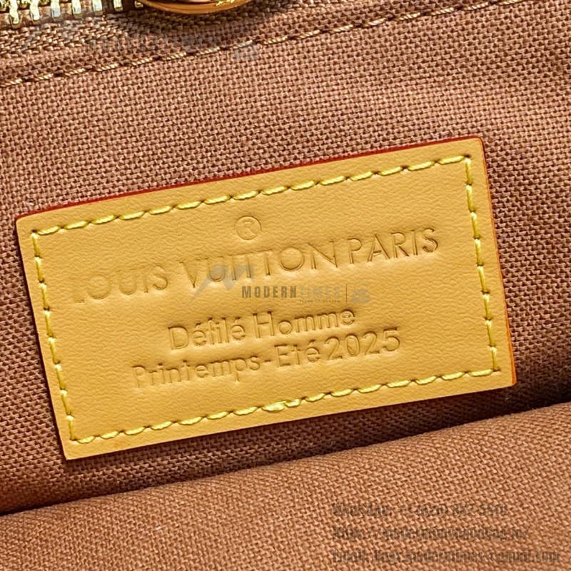 Louis Vuitton M13940 Pharrell & NIGO Small Square Monogram Bag with Clamp