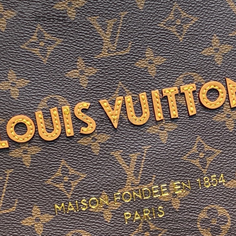 Louis Vuitton M13940 Pharrell & NIGO Small Square Monogram Bag with Clamp
