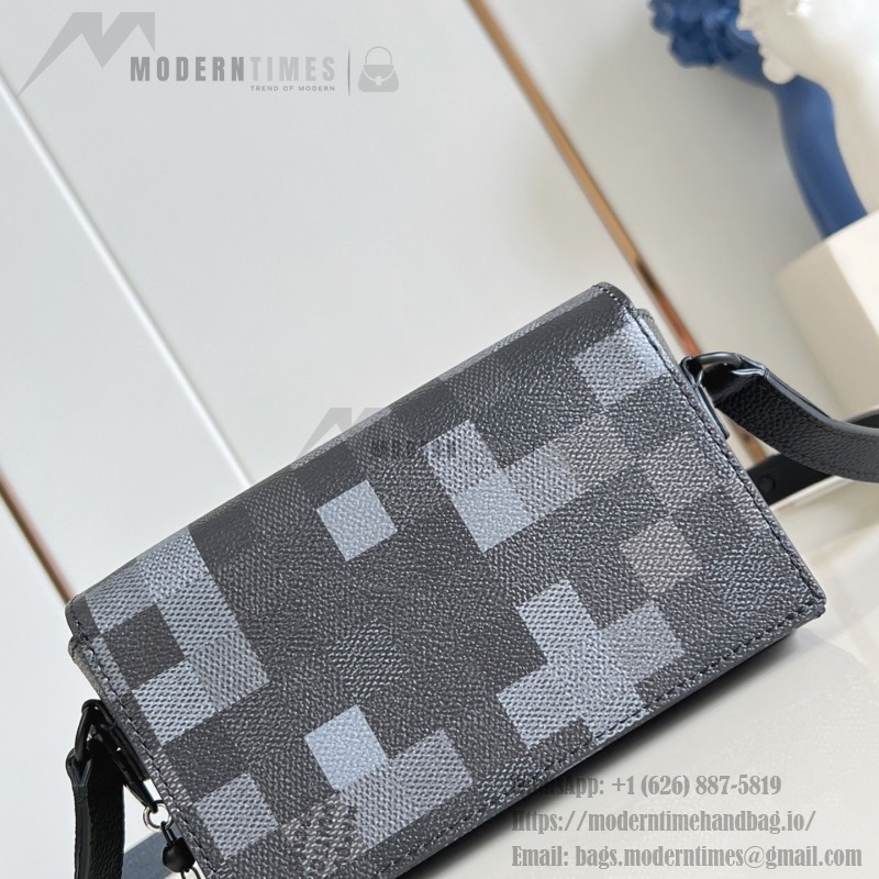 Louis Vuitton Steamer Mini M14923 – Damoflage Black Coated Canvas