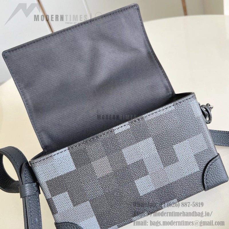 Louis Vuitton Steamer Mini M14923 – Damoflage Black Coated Canvas
