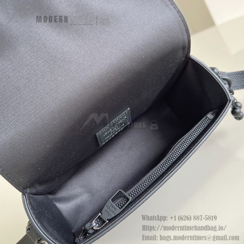 Louis Vuitton Steamer Mini M14923 – Damoflage Black Coated Canvas