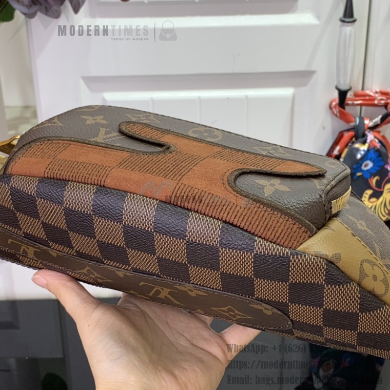 Louis Vuitton Rush Bumbag M15271 Multicolor Monogram with Damier Patches