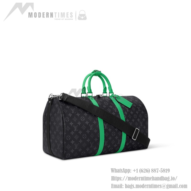 Louis Vuitton Keepall Bandoulière 50 Travel Bag N40799 Damier Phriendship Replica