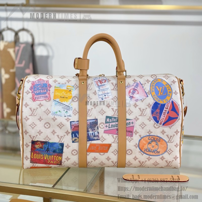Louis Vuitton Keepall Bandoulière 45 Travel Bag M14736