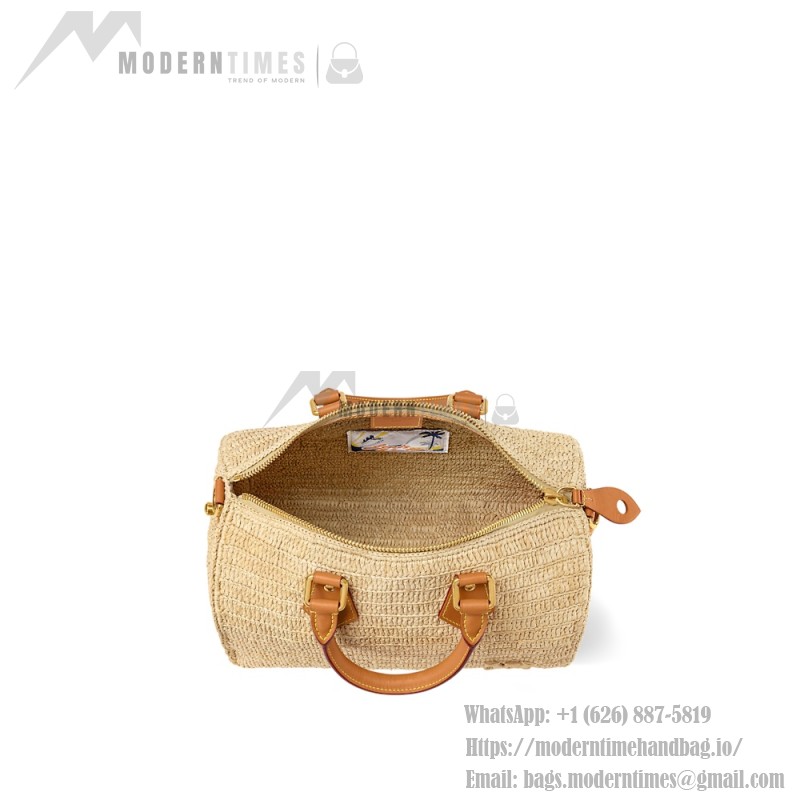 Louis Vuitton Speedy 30 Bandoulière Raffia Handbag M14457 Replica