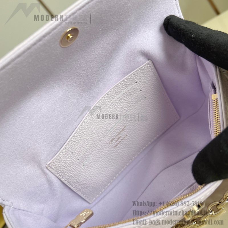 Louis Vuitton Wallet on Chain Ivy M25714 Light Purple Replica Bag