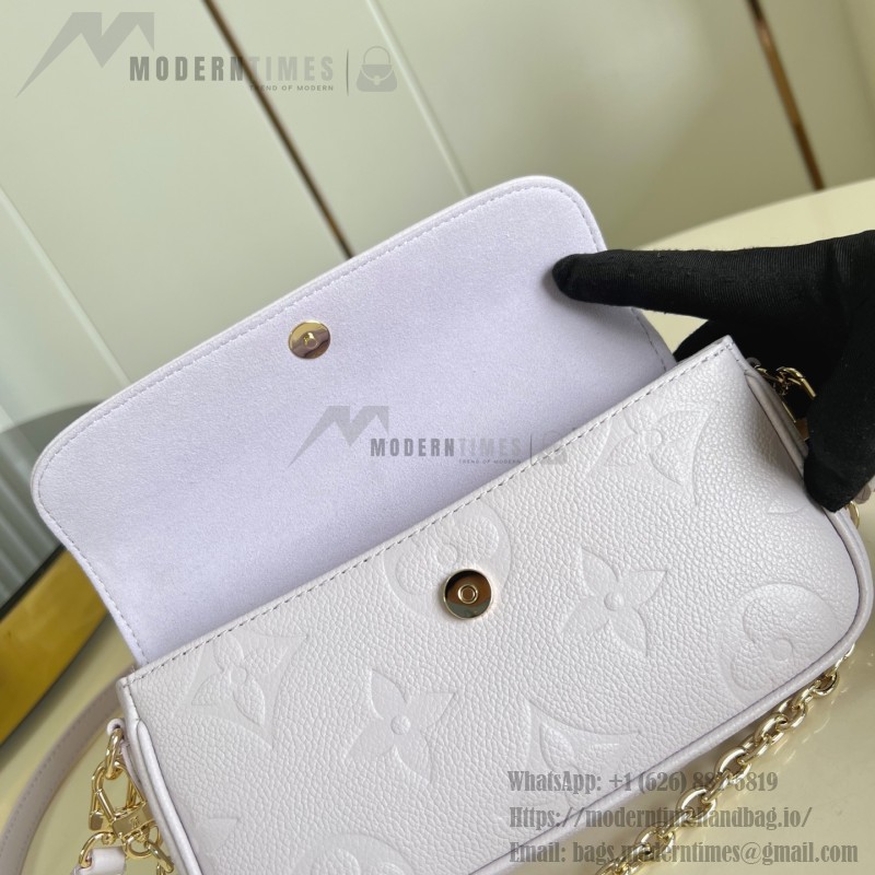 Louis Vuitton Wallet on Chain Ivy M25714 Light Purple Replica Bag