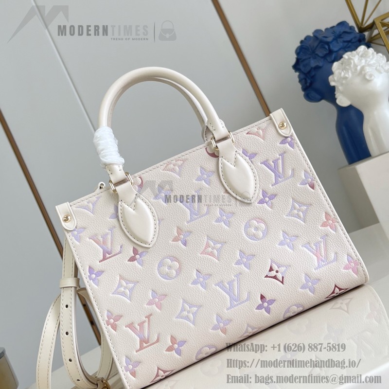 Louis Vuitton OnTheGo Small Handbag M45653 Color Gradient Dream Collection