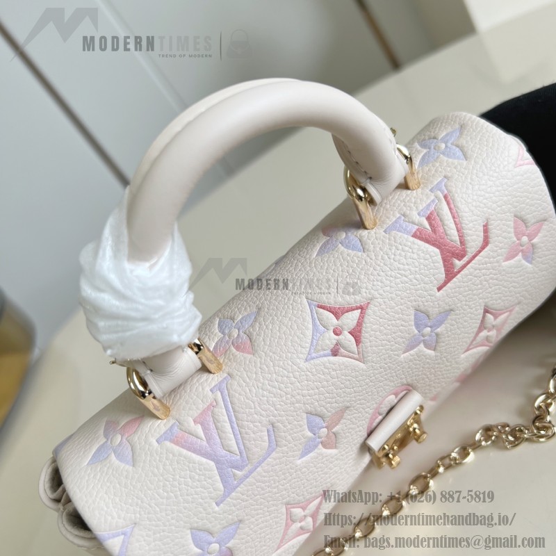 Louis Vuitton Nano Madeleine M25596 Gradient Monogram Empreinte Handbag