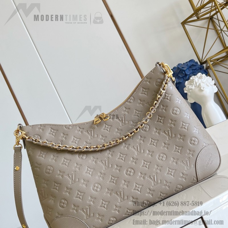 Louis Vuitton Boulogne MM Monogram Empreinte Black M13706 Replica Bag