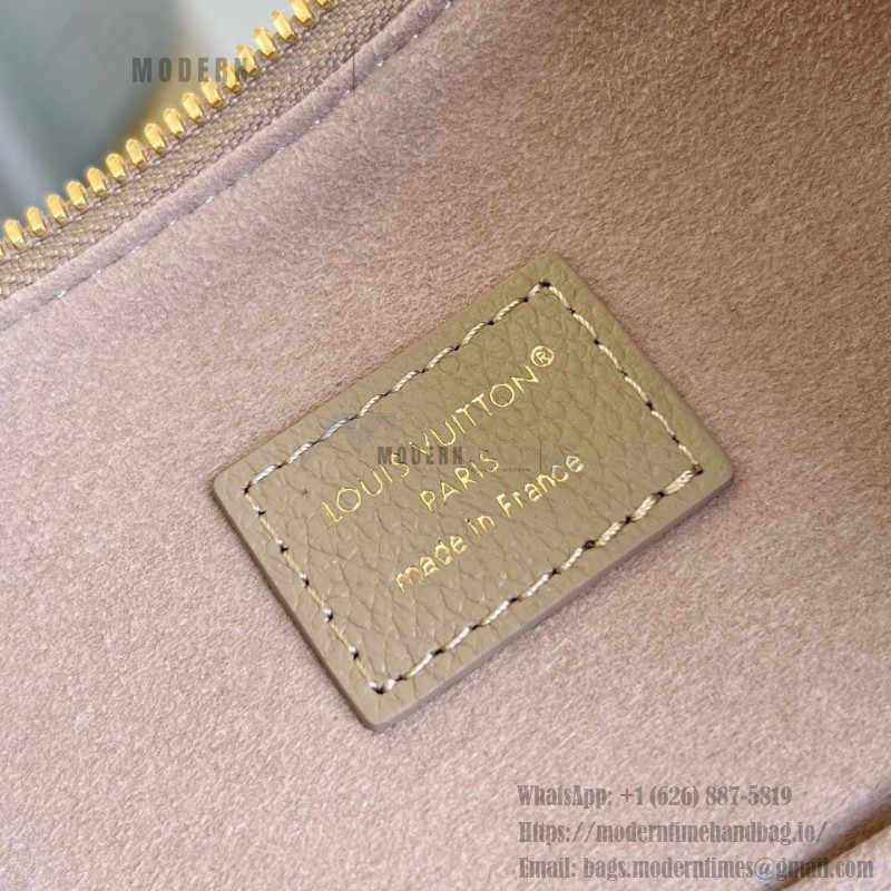 Louis Vuitton Boulogne MM Monogram Empreinte Black M13706 Replica Bag