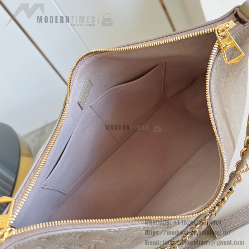 Louis Vuitton Boulogne MM Monogram Empreinte Black M13706 Replica Bag