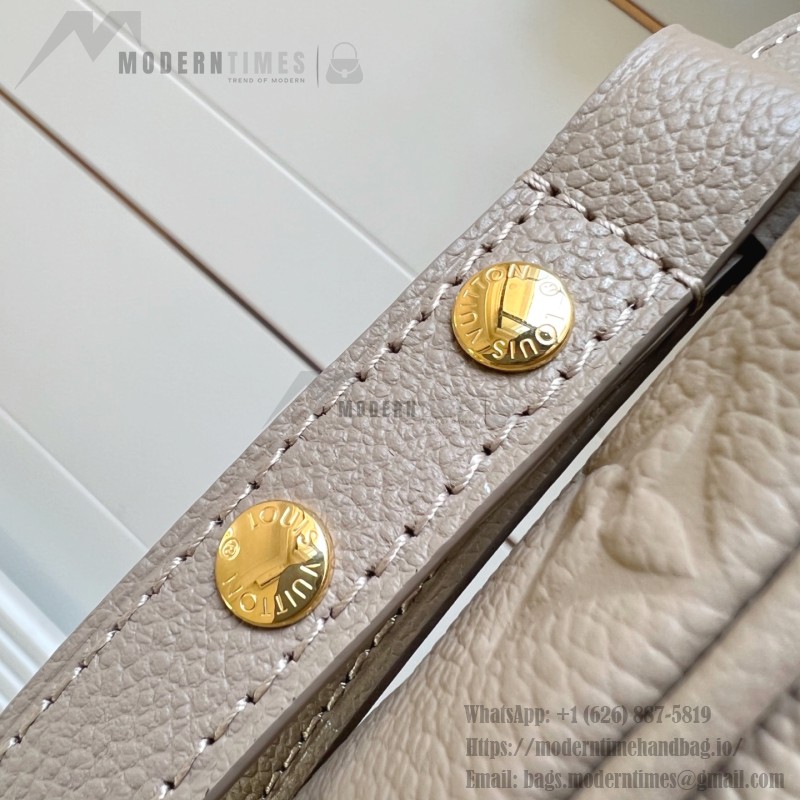 Louis Vuitton Boulogne MM Monogram Empreinte Black M13706 Replica Bag