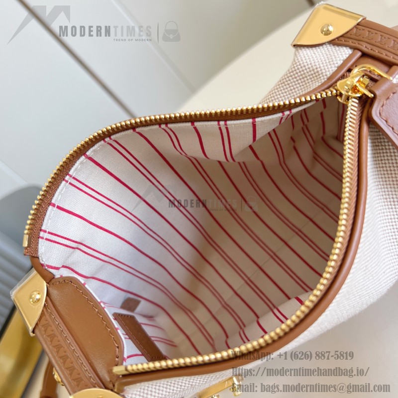 Louis Vuitton Side Trunk MM Natural Canvas M14411 Replica Bag