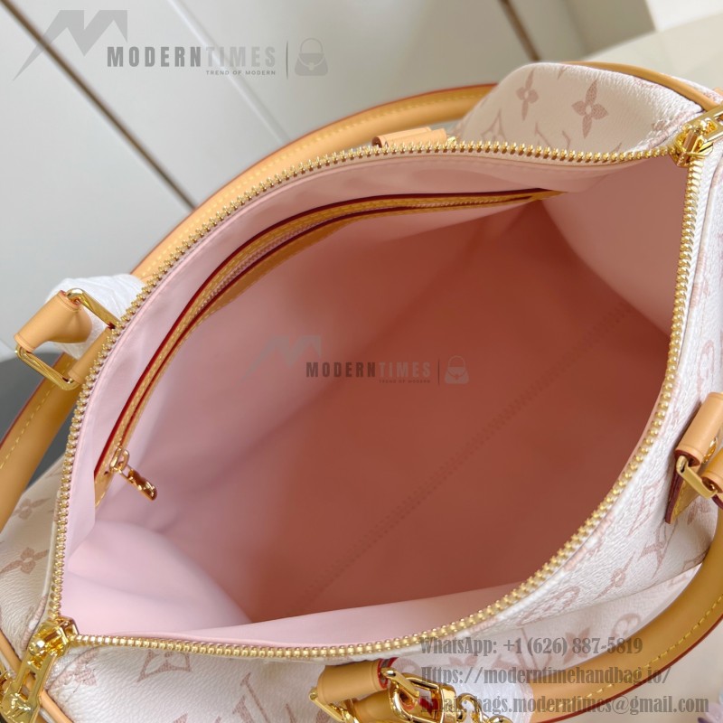 Louis Vuitton Speedy Soft 30 Lucky Handbag M15108 in Monogram Dune Canvas