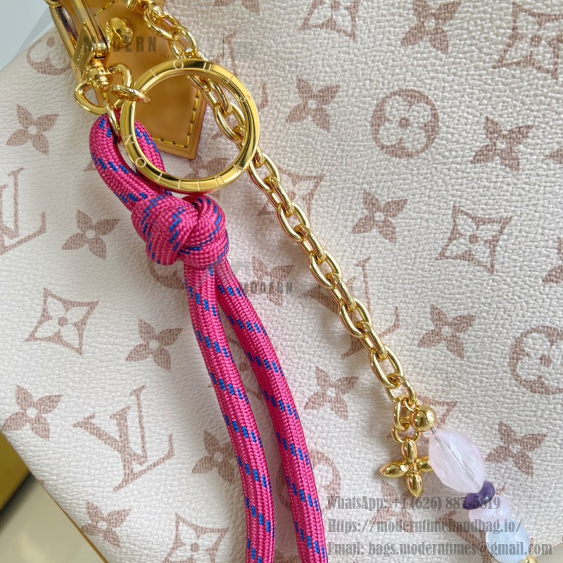 Louis Vuitton Speedy Soft 30 Lucky Handbag M15108 in Monogram Dune Canvas