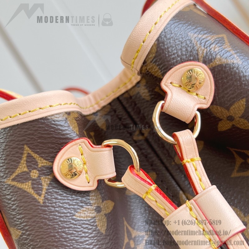 Louis Vuitton Neverfull Small Tote Bag M46979 in Monogram Canvas with Leather Trim