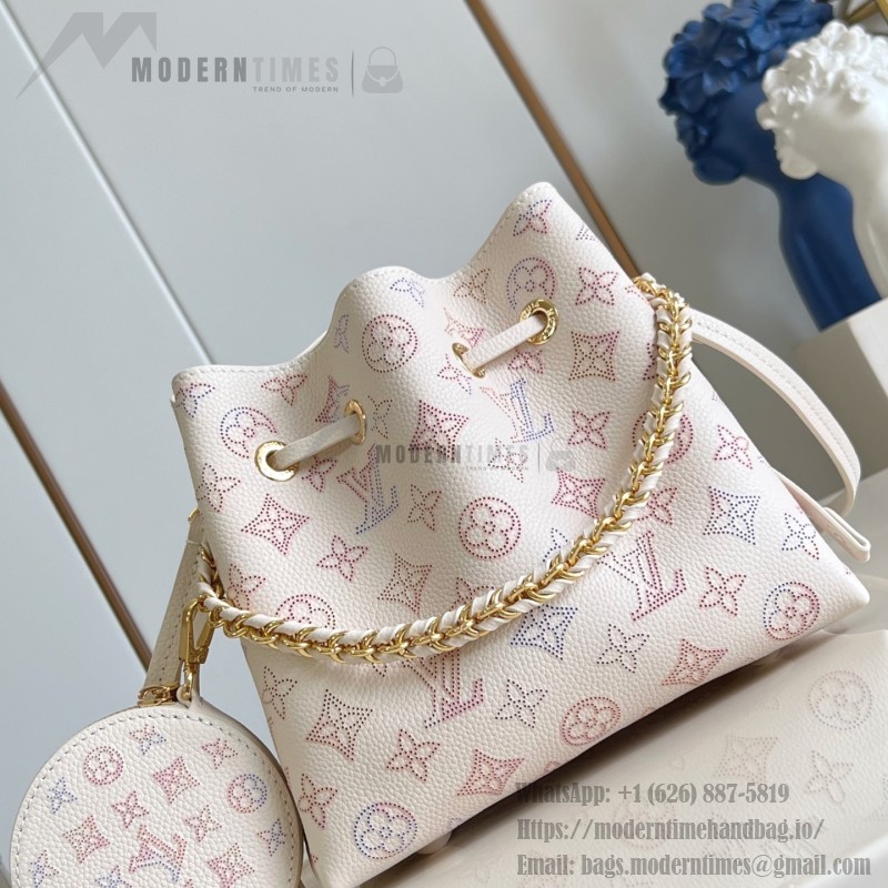 Louis Vuitton Bella Bag M15114 Dream Series in perforated Monogram leather with watercolor effect
