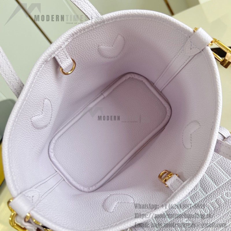Louis Vuitton Neverfull Bandoulière Inside Out BB Handbag M25656 Purple