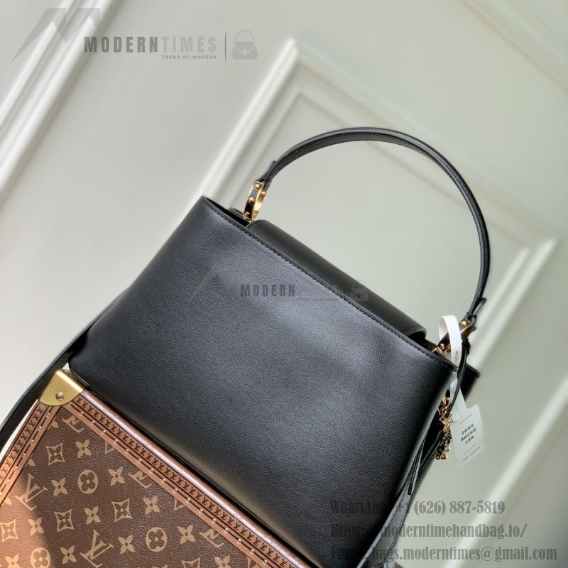 Louis Vuitton Capucines Souple MM Handbag M12924 Black – Shiny Cowhide Leather