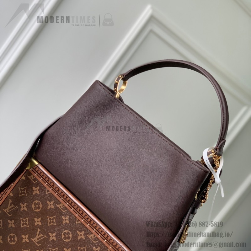 Louis Vuitton Capucines Souple MM Chocolate Brown Handbag
