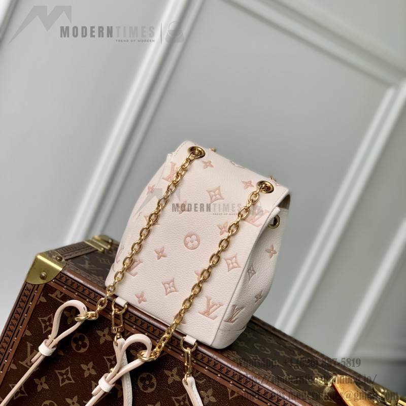 Louis Vuitton Nano Noé M13656 Dual Tone Monogram Empreinte Leather Backpack Replica