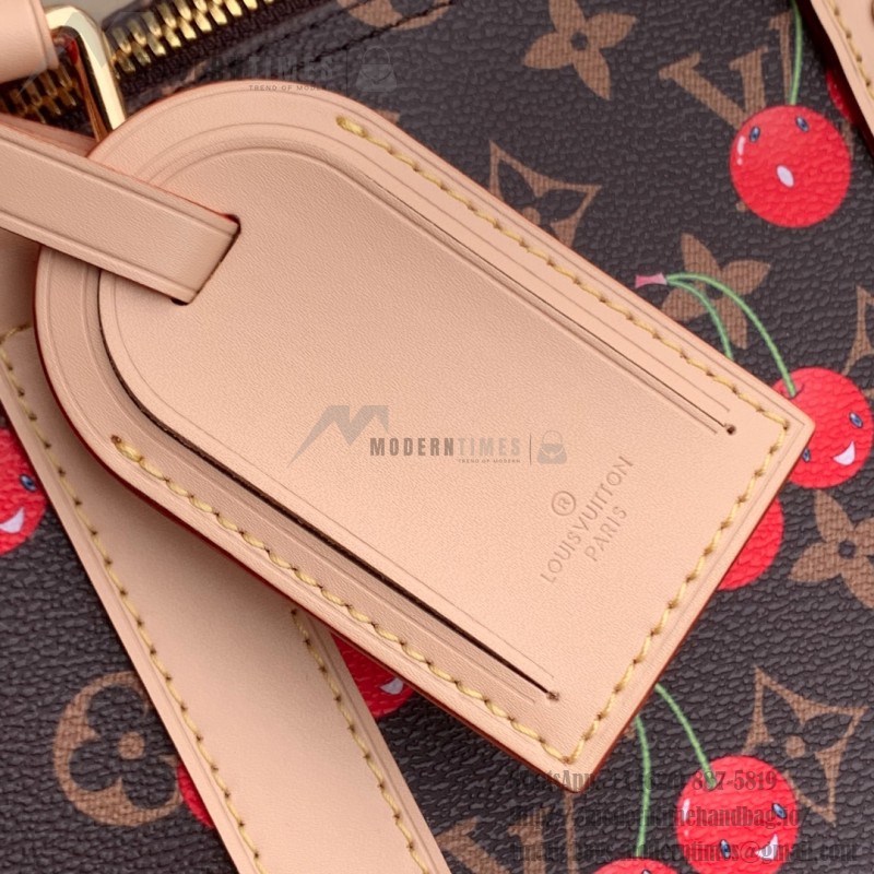 Louis Vuitton x Murakami Keepall Bandoulière 45 M13764 Cherry Monogram